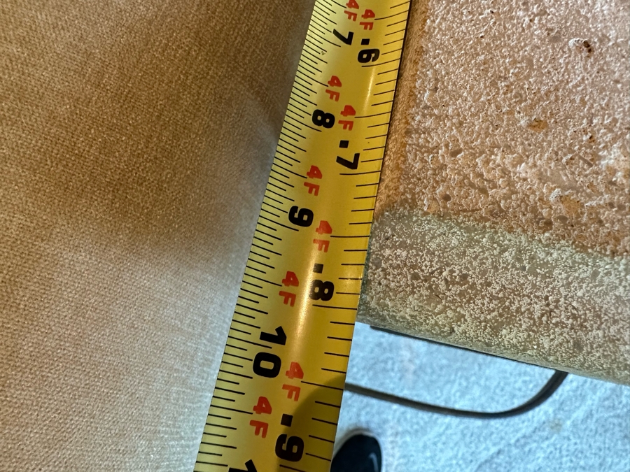 Sofa Table With Metal Base 4'9.5'W X 1'10'D X 2'11'H [CR] [Photo 9]