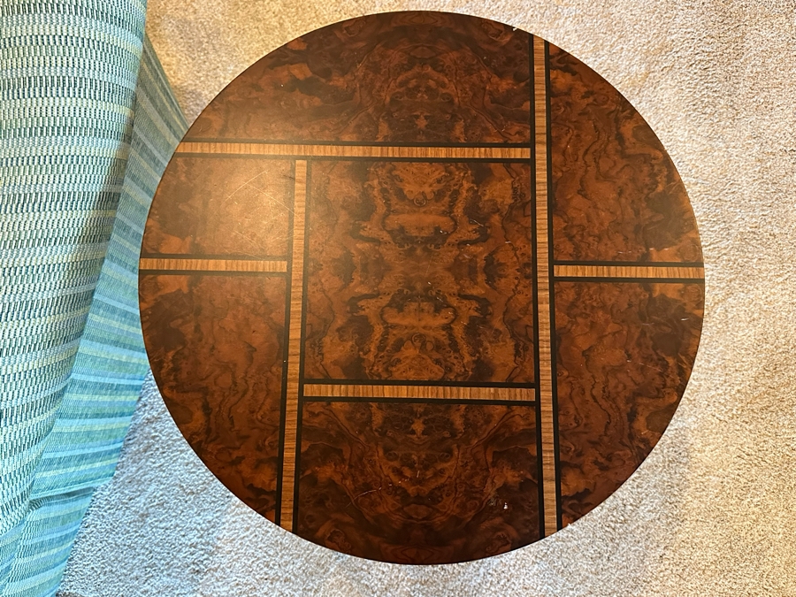 Modern Round Side Table 2'1'W X 2'1'H [CR] [Photo 4]