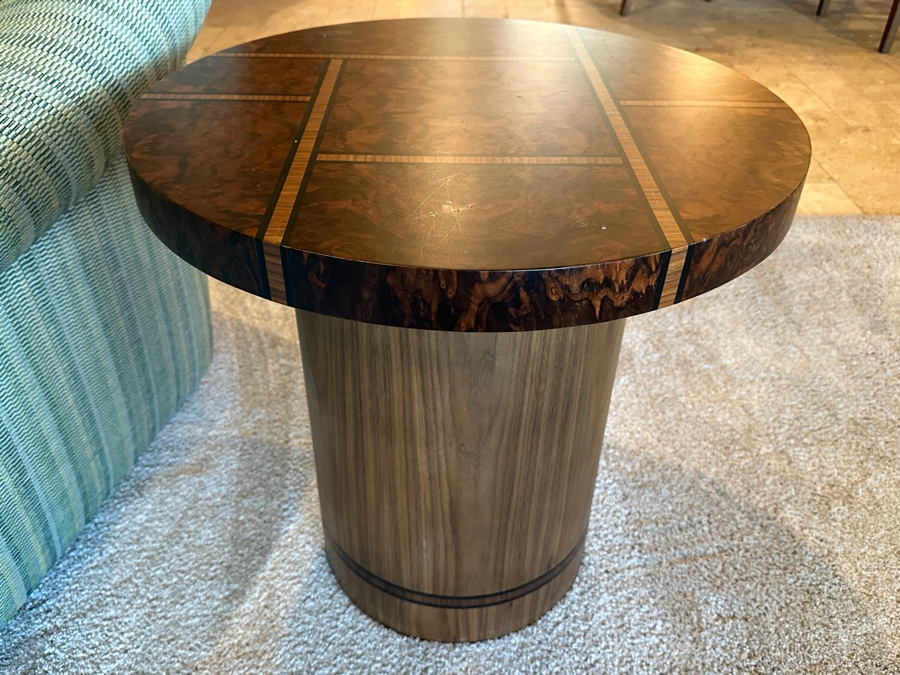 Modern Round Side Table 2'1'W X 2'1'H [CR] [Photo 1]