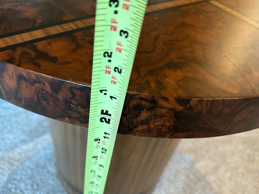 Modern Round Side Table 2'1'W X 2'1'H [CR] [Photo 8]