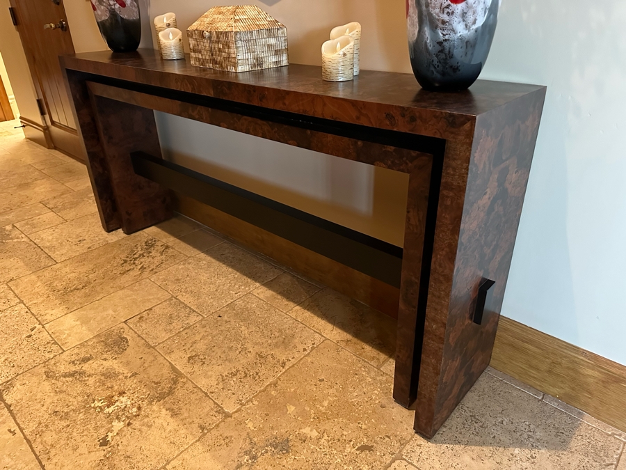 Modern Sofa Console Table 6'W X 1'2'D X 2'8.5'H [CR] [Photo 3]