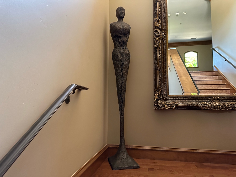 Tall Resin Freestanding Figure Sculpture 7'H [CR] [Photo 2]