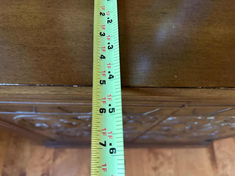 Wooden Cabinet Side Table 4'W X 1'5'D X 2'10'H [CR] [Photo 7]