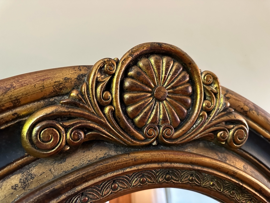 Gold Tone Wall Mirror The Classique Collection Hampton 46 X 47 [CR] [Photo 5]