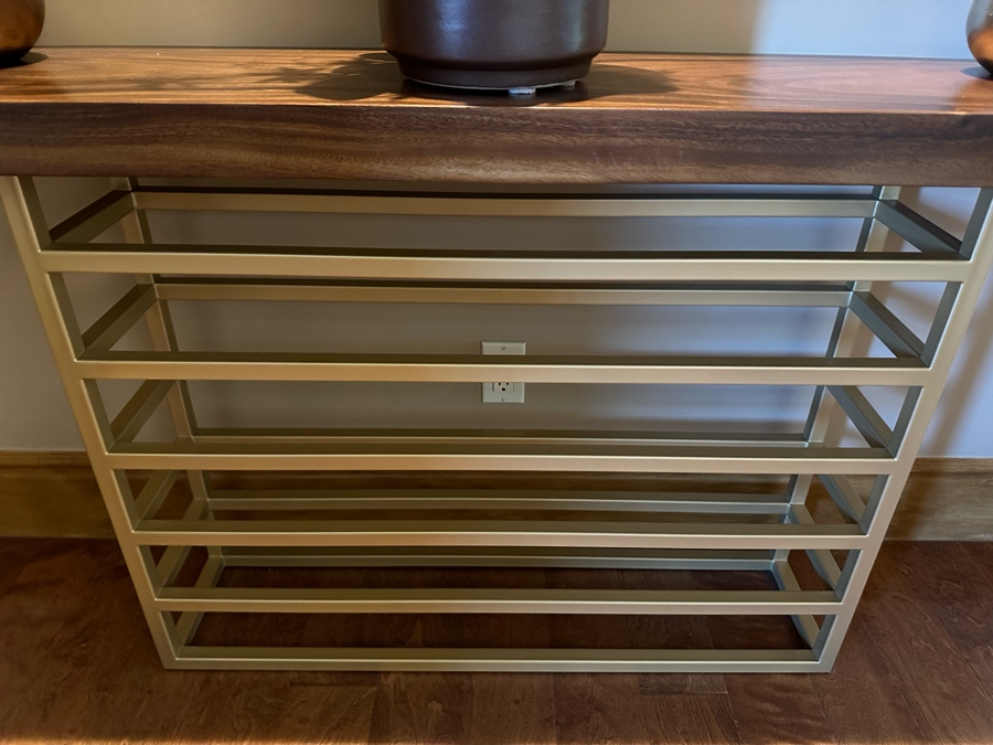 Modern Console Sofa Table 4'7'W X 1'2'D X 2'8'H [CR] [Photo 4]