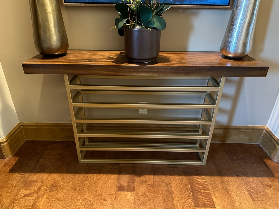 Modern Console Sofa Table 4'7'W X 1'2'D X 2'8'H [CR] [Photo 2]