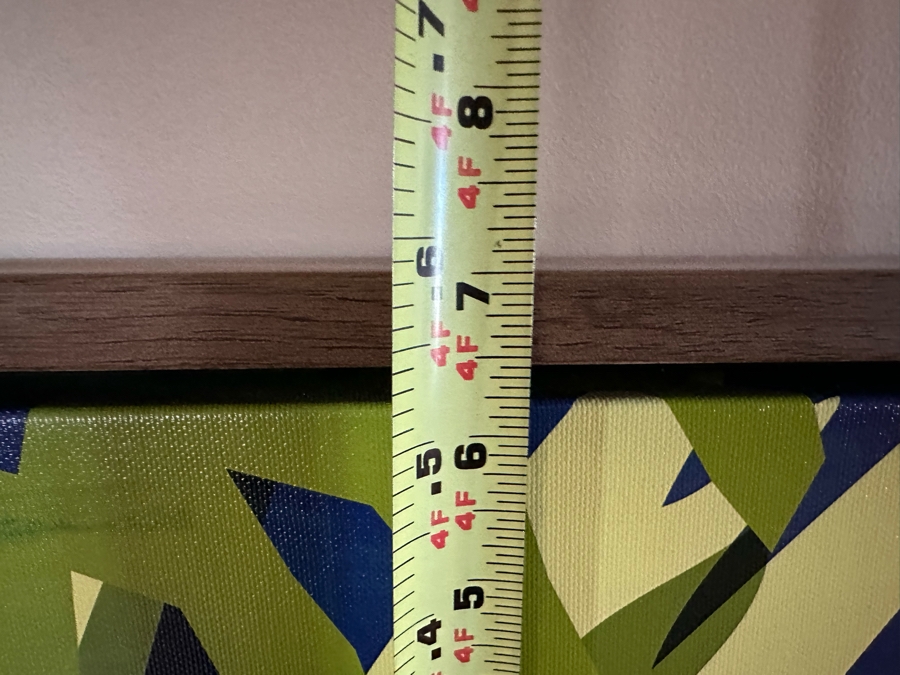 Canvas Print Titled 'Tangled Jungle II' 40 X 53 Framed [CR] [Photo 6]