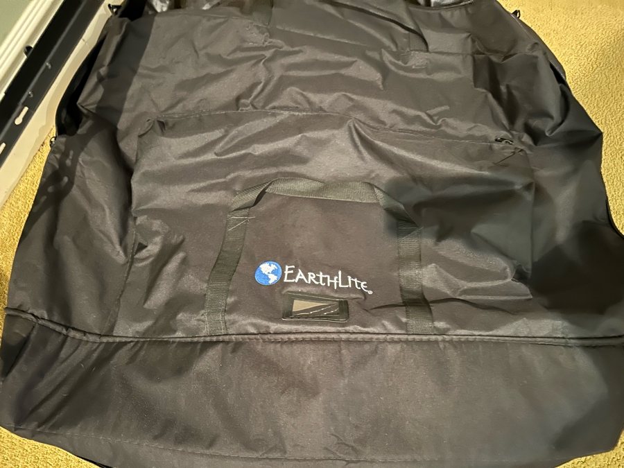 EarthLite Folding Portable Massage Table With Bag And Rolling Carrier 7'1'W X 2'8'D X 2'3'H [CR] [Photo 7]