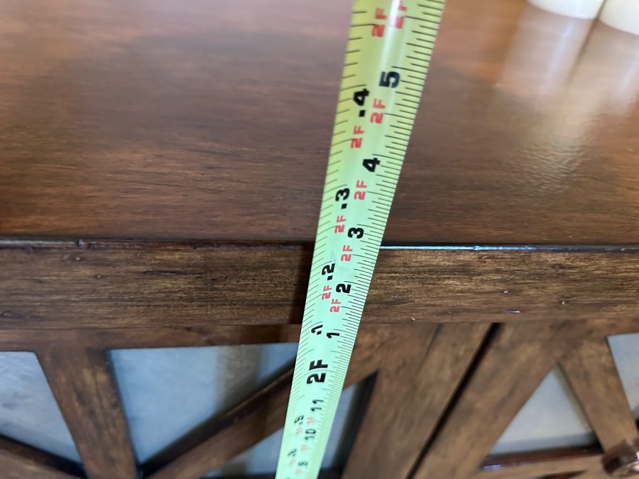 PAIR Of Wooden Nightstands Cabinets With Doors 3'2'W X 1'10'D X 2'3'H [CR] [Photo 10]