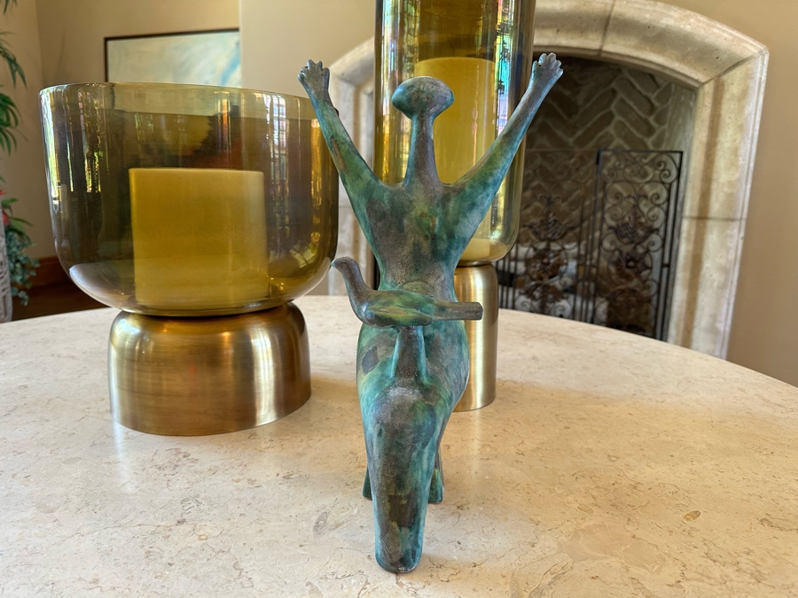 Alvino Bagni Abstract Ceramic Sculpture 1964 Global Views Italy Retails $6,300 [CR]