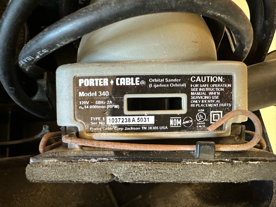 Power Tool Lot Featuring Jigsaw, Sanders, And Pair Of Finish Nailers [CR] [Photo 10]