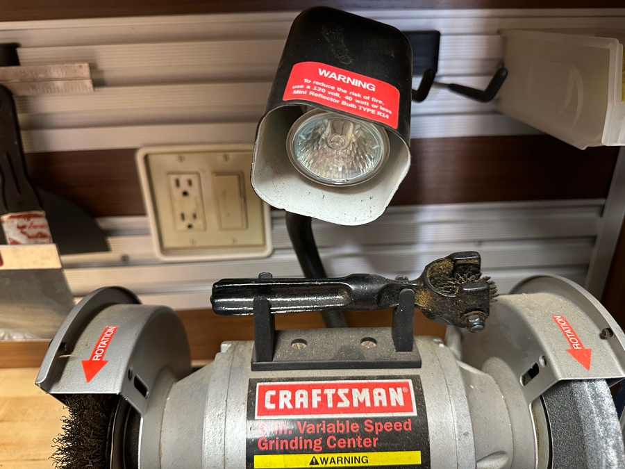 Craftsman professional variable speed clearance 8 bench grinder