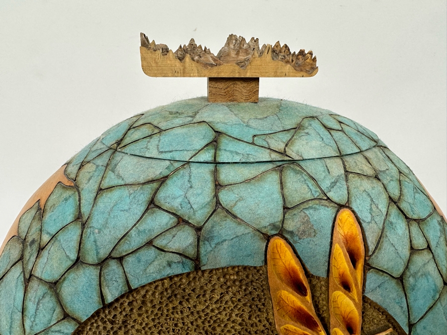 Mark Doolittle Studio Signed Dragonfly Gourd Sculpture 12W X 6D X 14H [Photo 7]