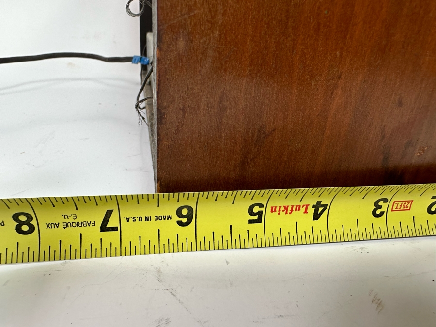 Vintage General Electric Superheterodyne Vacuum Tube Radio Model GD-60 For Display Only - Needs Servicing 13W X 6.5D X 7H [Photo 14]