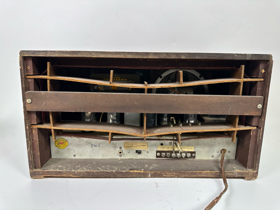 Vintage Art Deco Vacuum Tube Belknap Radio Model 791 - Turns On And Hums But Needs Servicing  [Photo 10]