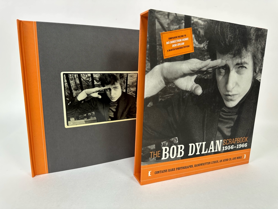 The Bob Dylan Scrapbook 1956-1966 Hardcover Book With Sleeve The Bob Dylan Scrapbook 1956-1966 Hardcover Book With Sleeve
