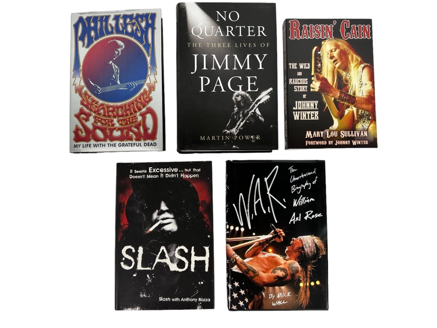 Six Rock & Roll Books [Photo 1]