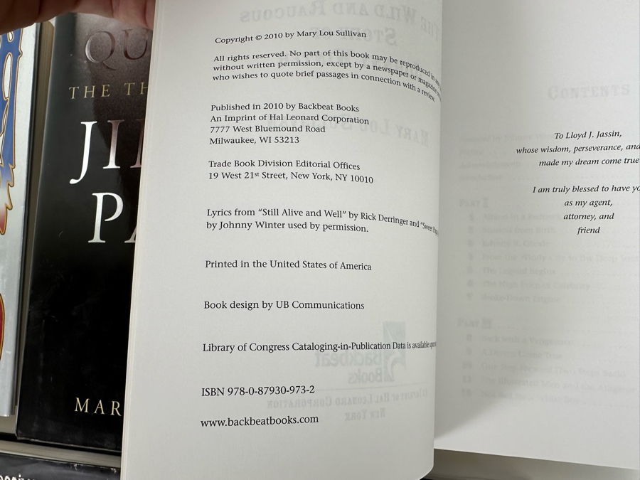 Six Rock & Roll Books [Photo 10]