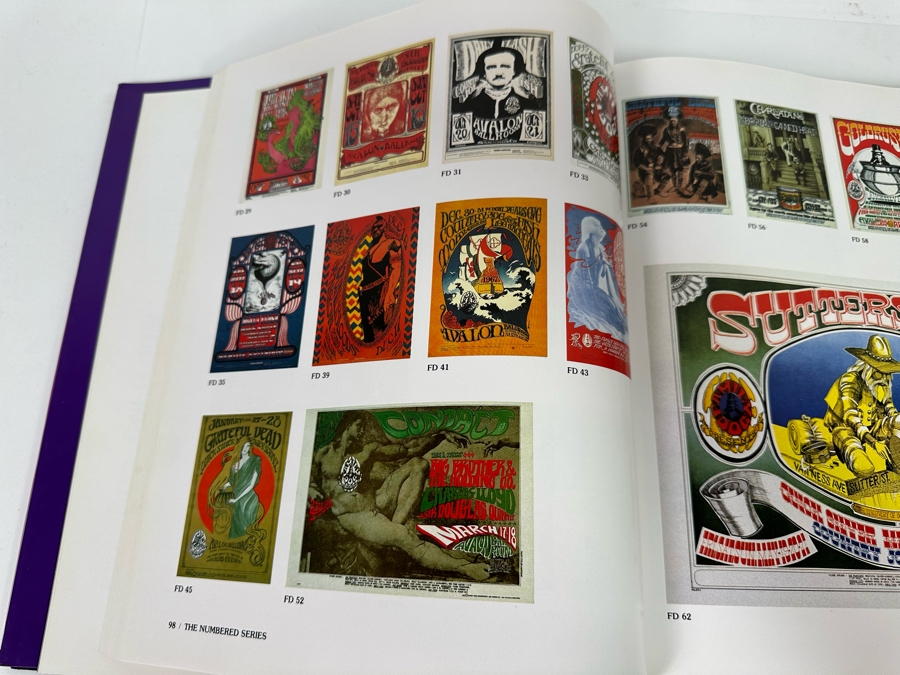 The Art Of Rock Posters From Presley To Punk By Paul D. Grushkin Hardcover Book [Photo 16]