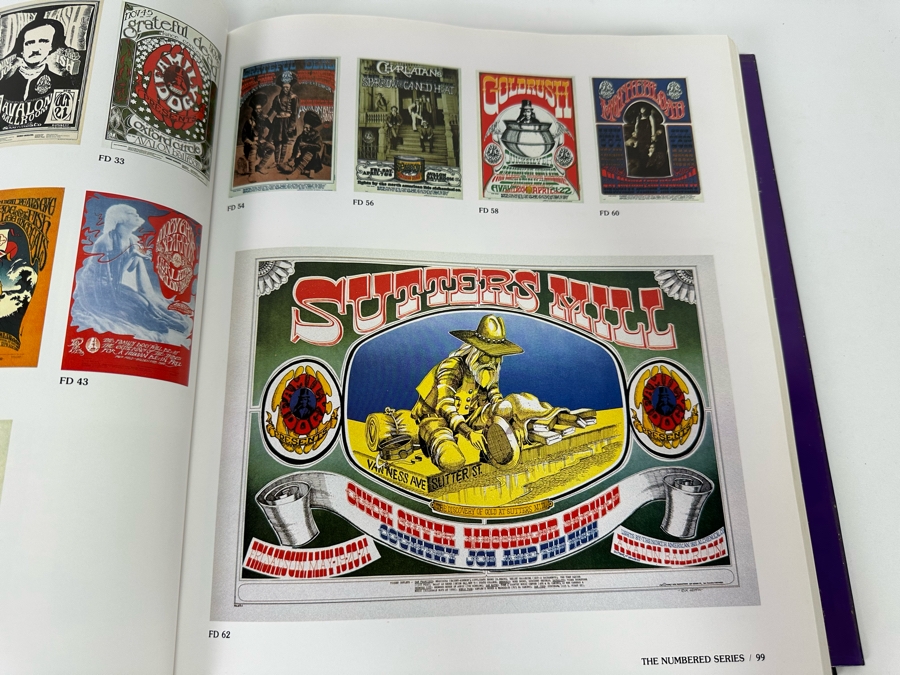 The Art Of Rock Posters From Presley To Punk By Paul D. Grushkin Hardcover Book [Photo 17]