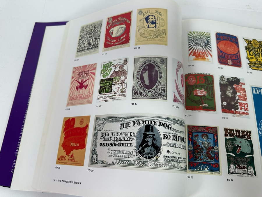 The Art Of Rock Posters From Presley To Punk By Paul D. Grushkin Hardcover Book [Photo 14]