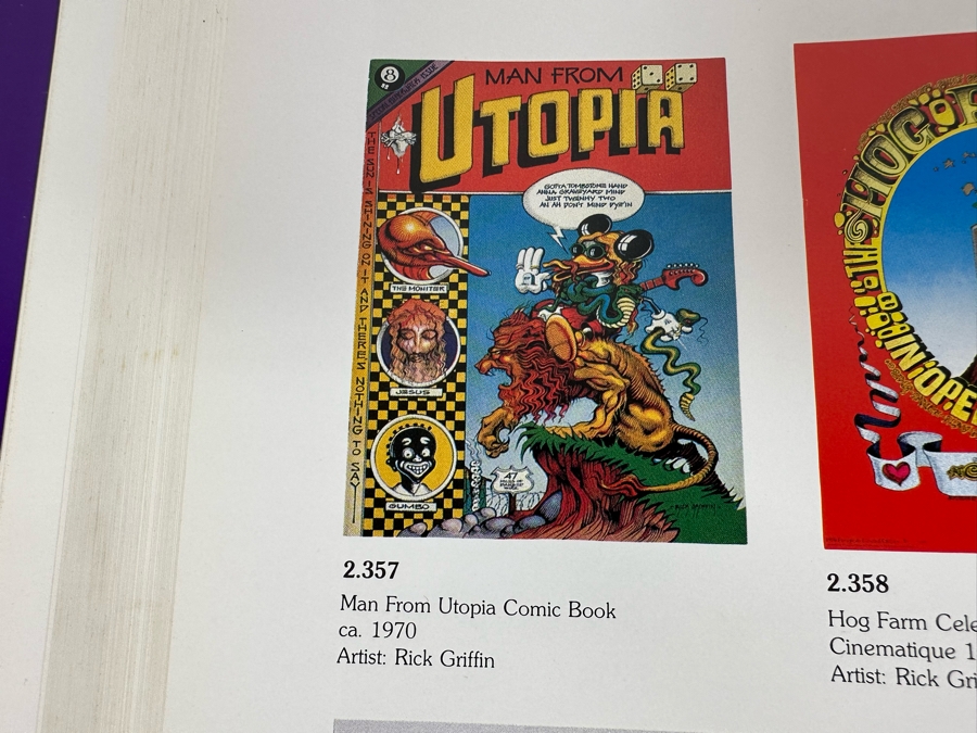 The Art Of Rock Posters From Presley To Punk By Paul D. Grushkin Hardcover Book [Photo 10]