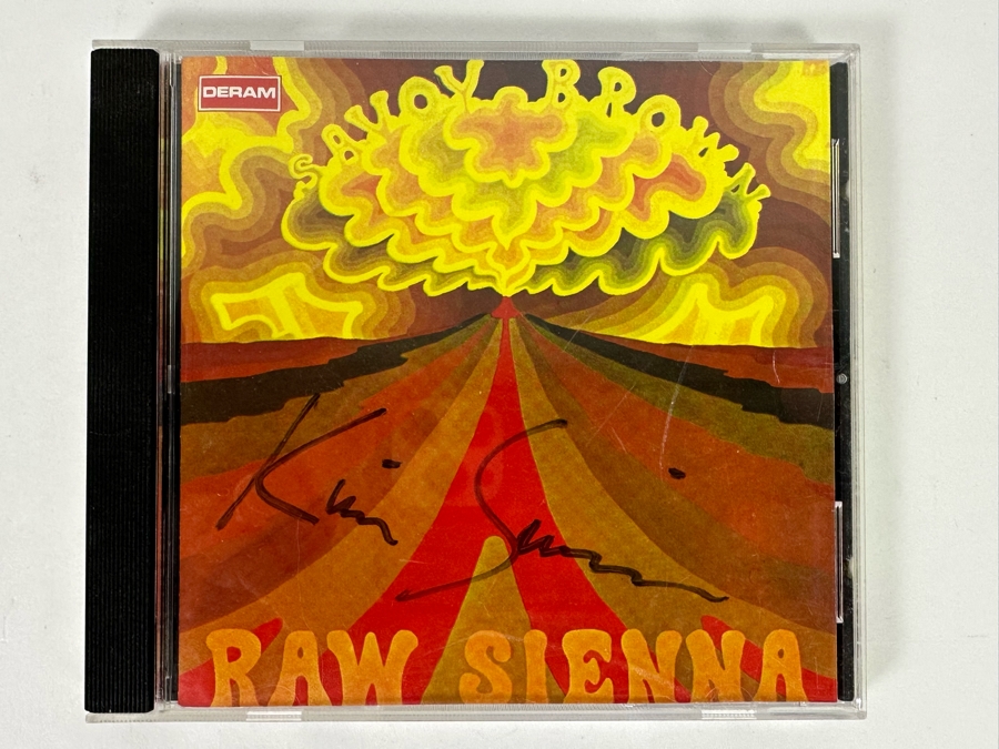 Autographed Savoy Brown Raw Sienna Music CD Signed By Kim Simmonds  [Photo 2]