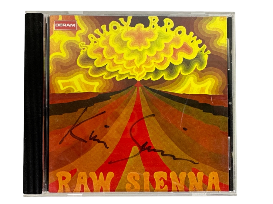 Autographed Savoy Brown Raw Sienna Music CD Signed By Kim Simmonds  [Photo 1]