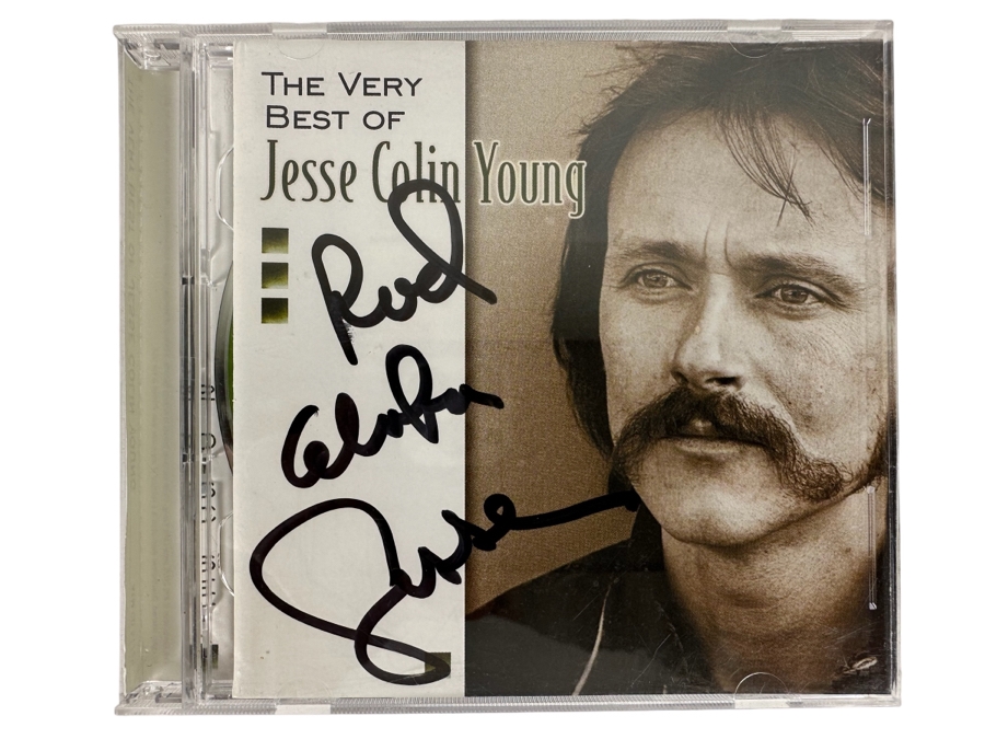 Autographed The Very Best Of Jesse Colin Young Music CD [Photo 1]