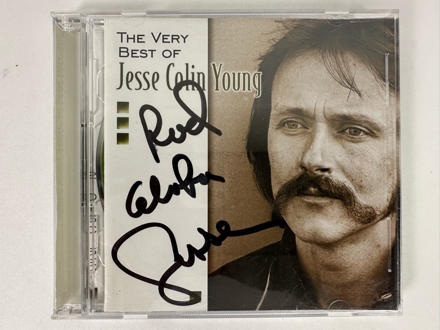 Autographed The Very Best Of Jesse Colin Young Music CD [Photo 2]