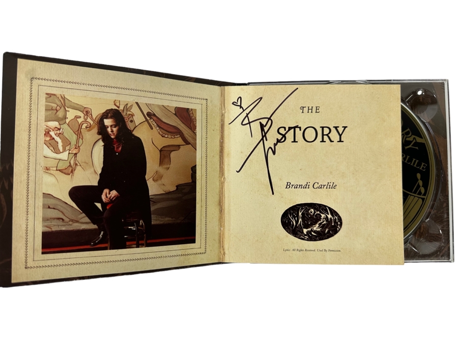 Autographed Brandi Carlile The Story Music CD [Photo 1]