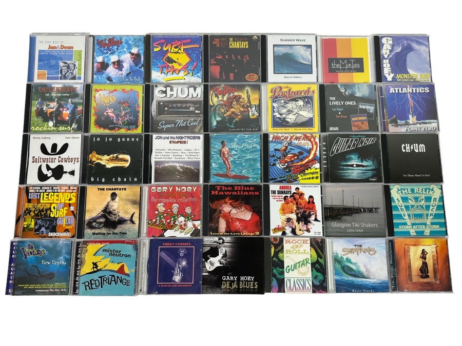 35 Surf Music CDs [Photo 1]