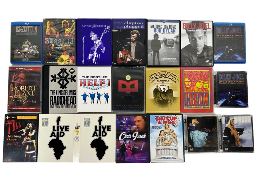 20 Rock   Pop Concert Dvds