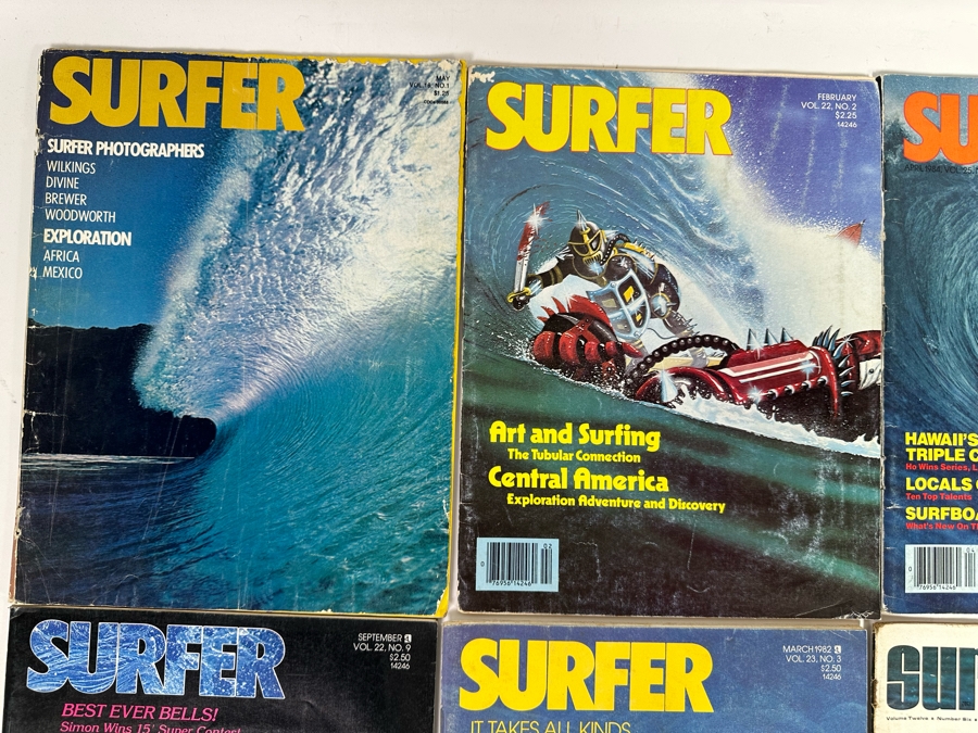 Ten Vintage Surfer Magazines [Photo 2]