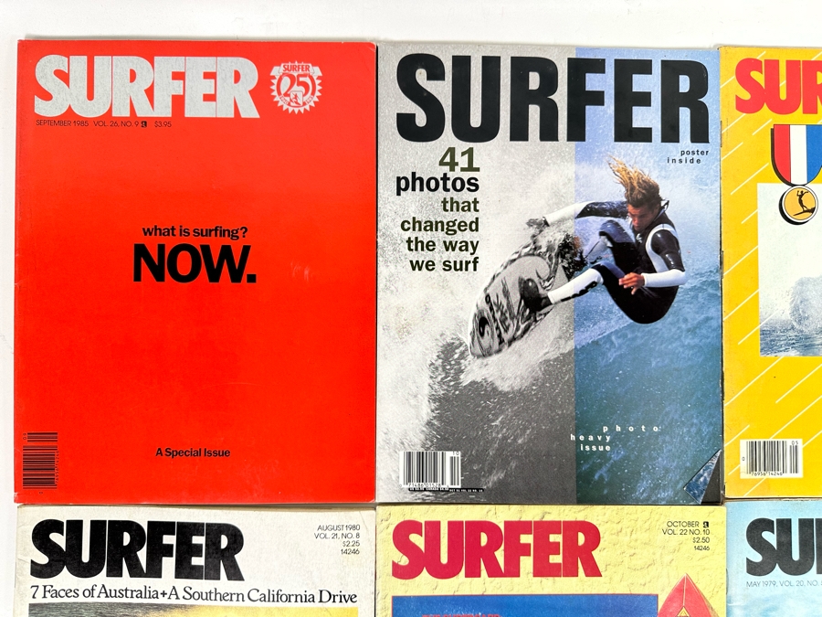Ten Vintage Surfer Magazines [Photo 2]