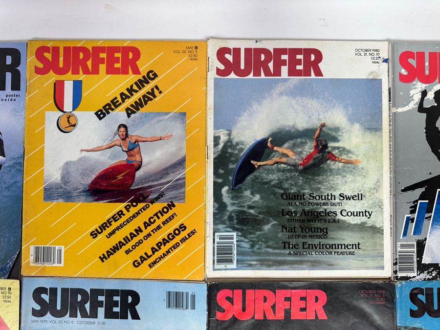 Ten Vintage Surfer Magazines [Photo 3]