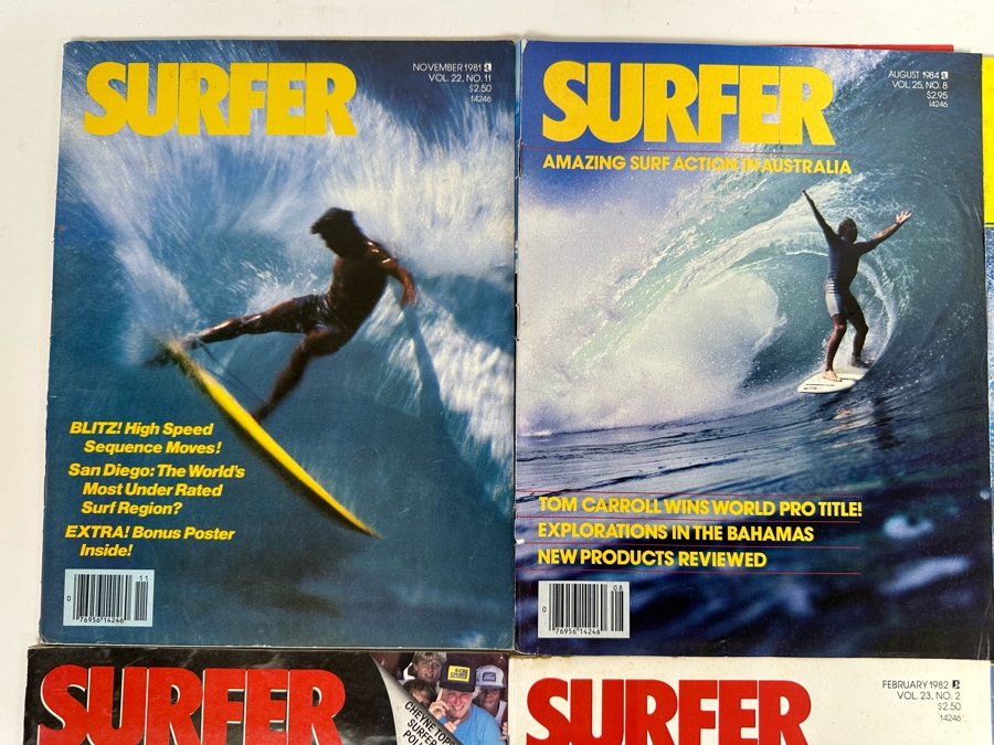 Ten Vintage Surfer Magazines [Photo 2]