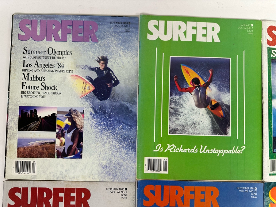 Ten Vintage Surfer Magazines [Photo 2]