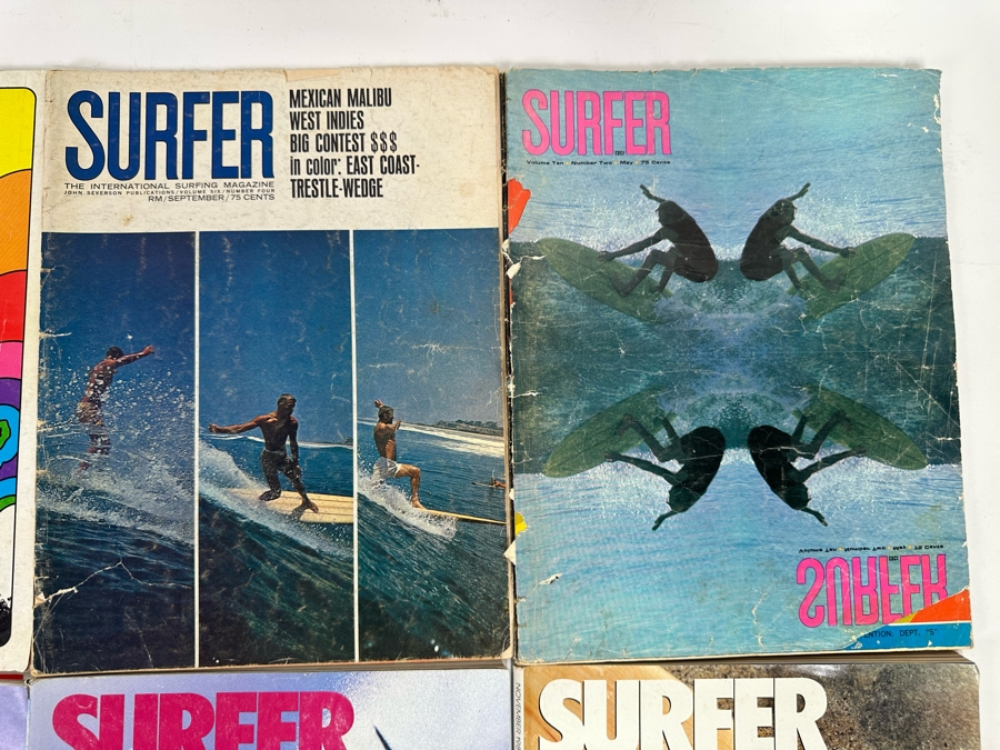 Eight Vintage Surfer Magazines [Photo 3]
