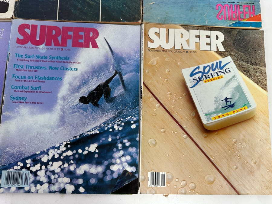 Eight Vintage Surfer Magazines [Photo 5]