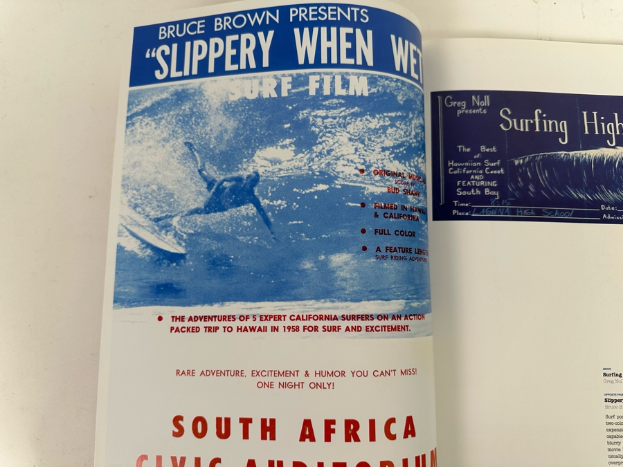 First Edition Softcover Book Surf Movie Tonight! Surf Movie Poster Art, 1957-2004 By Matt Warshaw [Photo 10]