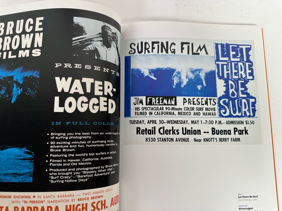First Edition Softcover Book Surf Movie Tonight! Surf Movie Poster Art, 1957-2004 By Matt Warshaw [Photo 6]