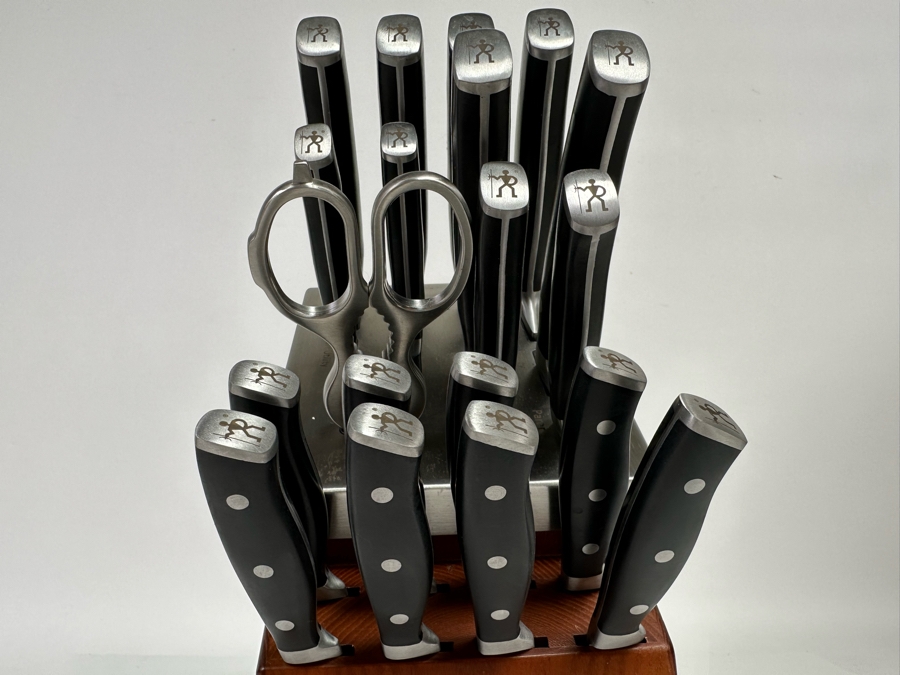 Henckels Classic Self-Sharpening 20-Piece Block Set 18W X 6D X 14H [CR] [Photo 6]