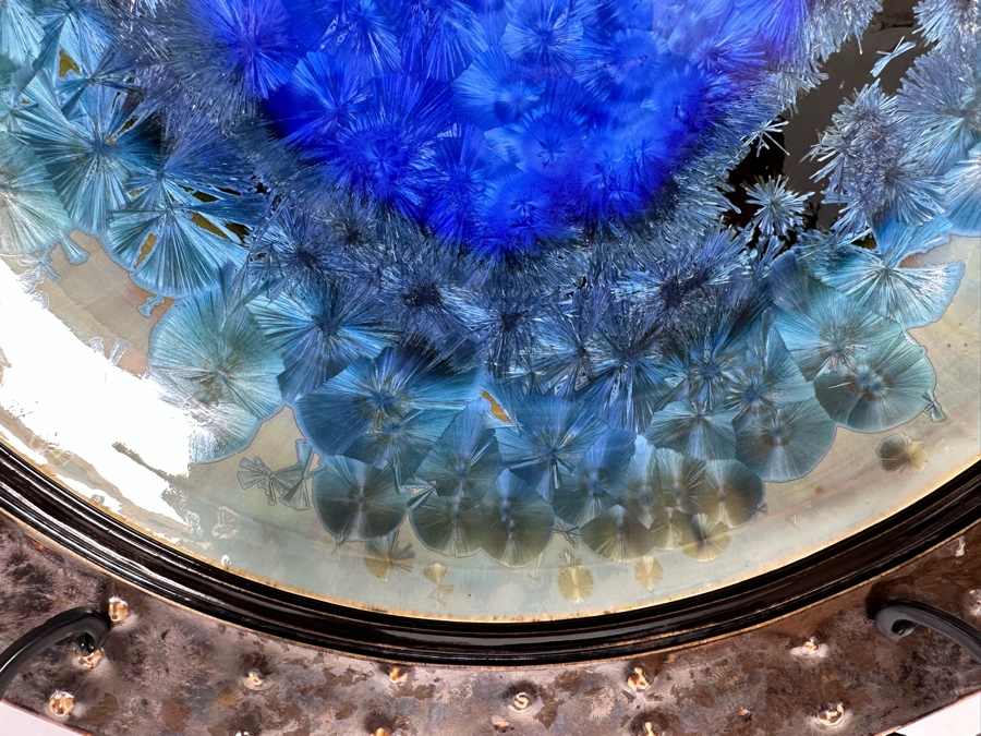 Hong Rubinstein One Dream Design Signed Studio Pottery With Stand 18.25R [CR] [Photo 5]