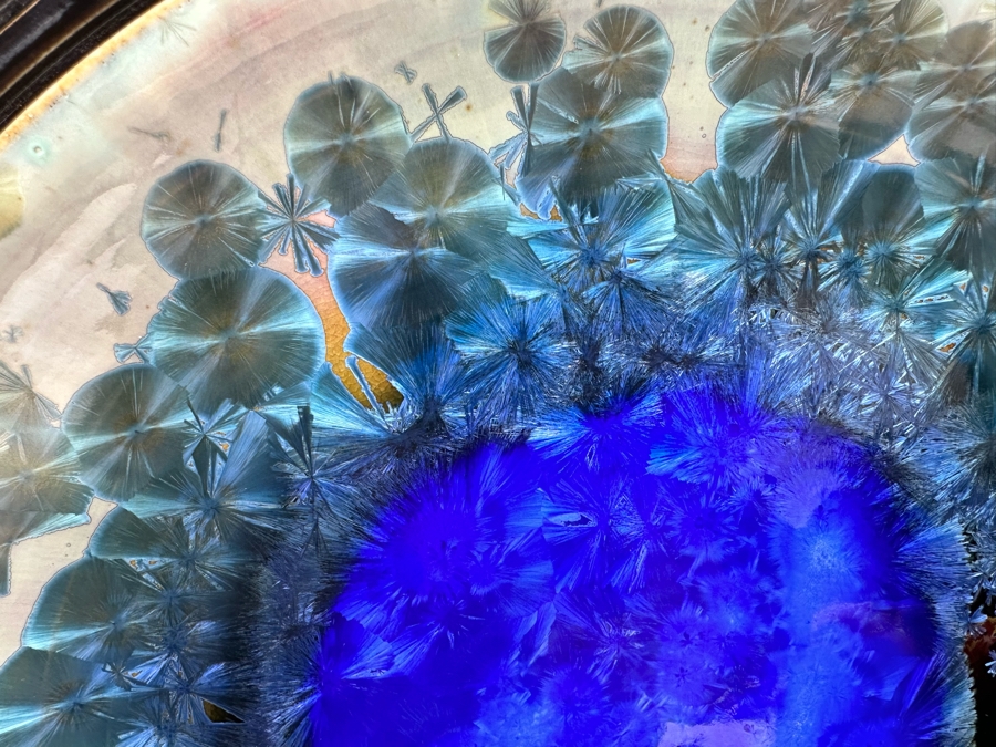 Hong Rubinstein One Dream Design Signed Studio Pottery With Stand 18.25R [CR] [Photo 7]