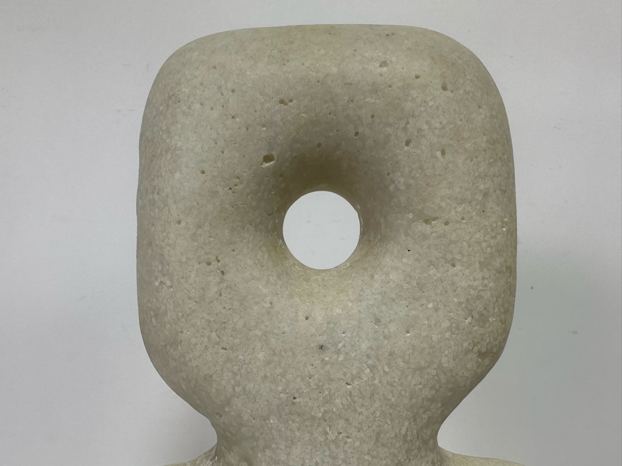 Arteriors Aspen Mid Century Modern White Ricestone Sculpture 8W X 5D X 20.5H [CR] Retails $545 [Photo 7]