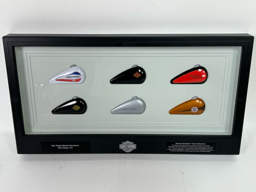 Harley-Davidson Model Tank Collection San Diego Harley-Davidson 19W X 10D X 1.5H [CR] [Photo 13]