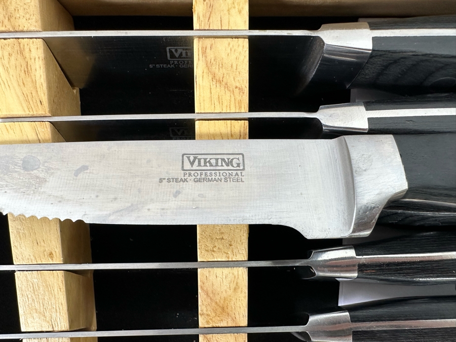 Viking 6-Piece Steak Knife Set With Box [CR] [Photo 7]