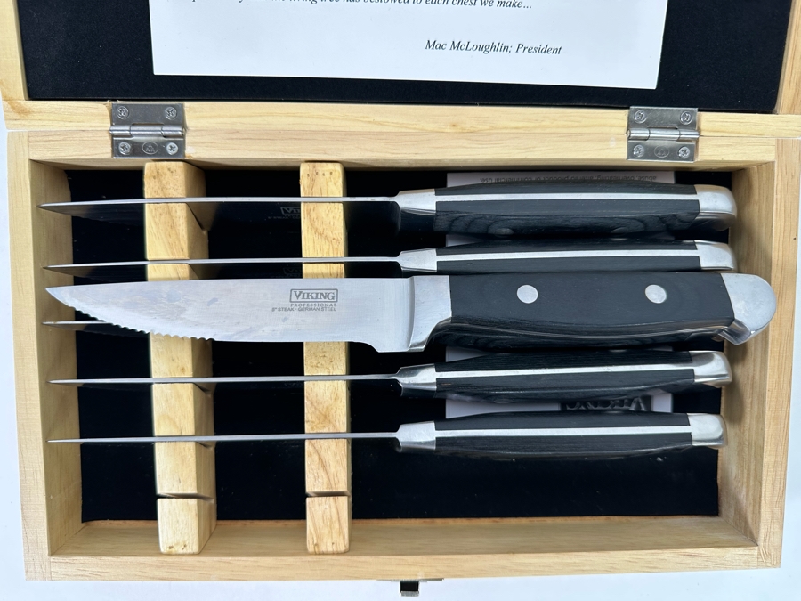 Viking 6-Piece Steak Knife Set With Box [CR] [Photo 6]