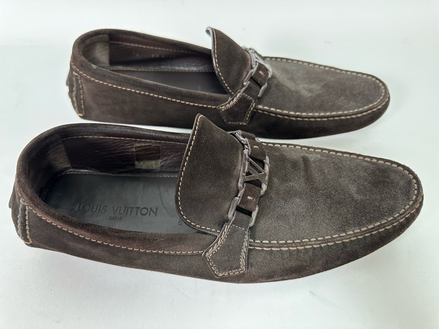 Louis Vuitton Men's Leather Shoes Size 12 [CR] [Photo 4]